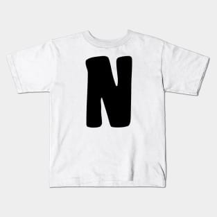 Letter N Kids T-Shirt